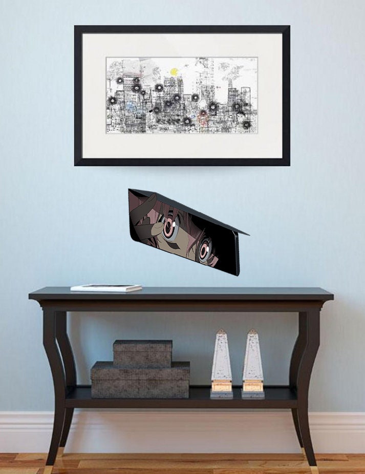 Anime Eyes Decal, Anime Eyes Sticker, Anime Eyes Wall Decor