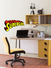 Load image into Gallery viewer, Supergirl Decal, Supergirl Sticker, Supergirl Wall Decor