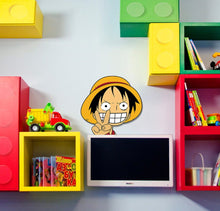 Load image into Gallery viewer, Anime Boy Sticker, Anime Boy Wall Decal, Anime Boy Wall Decor