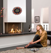 Load image into Gallery viewer, Mandala Yoga Meditation Wall Decal, Mandala Yoga Meditation Wall sticker, Mandala Yoga Meditation wall decor