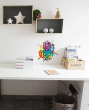 Load image into Gallery viewer, Hamsa Decal, Hamsa Sticker, Hamsa Wall Decor