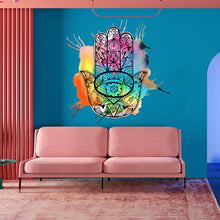 Load image into Gallery viewer, Hamsa Decal, Hamsa Sticker, Hamsa Wall Decor