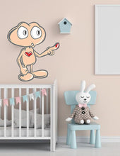 Load image into Gallery viewer, Alien Decal, Alien Sticker, Alien Wall Decor, Alien for Nursery