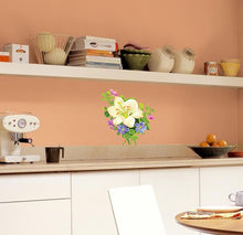 Load image into Gallery viewer, Lily Decal, Lily Sticker, Lily Wall Decal, Lily Wall Sticker