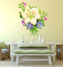 Load image into Gallery viewer, Lily Decal, Lily Sticker, Lily Wall Decal, Lily Wall Sticker