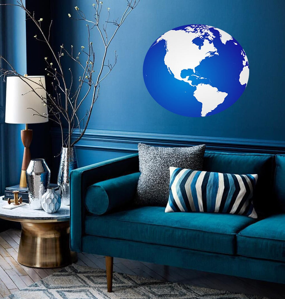 Earth decal, Earth Sticker, Planet Earth