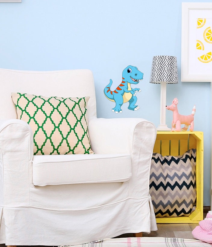 Dinosaur Sticker, Kids Dinosaur Decal, Kids Dinosaur Wall Sticker