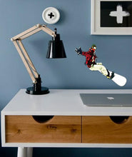 Load image into Gallery viewer, Snowboarding Sticker, Snowboarding Decal, Snowboarding Wall Decor