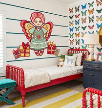 Load image into Gallery viewer, Nursery Room Decal, Nursery Room Sticker, Girls Room Decal