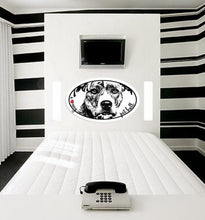 Load image into Gallery viewer, Pitbull Sticker, Pitbull Decal, Love my Pitbull Wall Decor