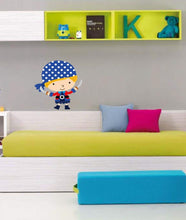 Load image into Gallery viewer, Pirate Boy Wall Decal, Pirate Boy Wall sticker, Pirate Boy wall decor