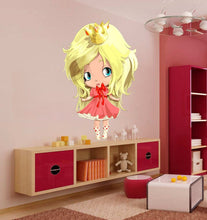 Load image into Gallery viewer, Princess Wall Decal, Princess sticker, Princess Girls Room Decor
