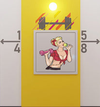 Load image into Gallery viewer, Sports Girl Wall Decal, Sports Girl Wall sticker, Sports Girl wall decor