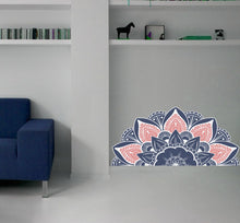 Load image into Gallery viewer, Boho Mandala Wall Decal, Boho Mandala Wall sticker, Boho Mandala wall decor