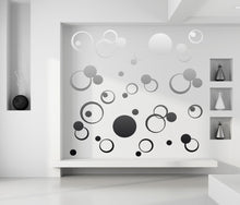 Load image into Gallery viewer, Circles Wall Decal, Circles Wall sticker, Circles wall decor, Circles Wall Art