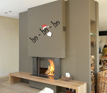 Load image into Gallery viewer, New Year's Ho Ho HO Wall Decal, New Year's Ho Ho HO Wall sticker, New Year's Ho Ho HO wall decor, New Year's Ho Ho