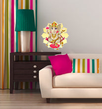 Load image into Gallery viewer, Elephant Ganesha OM Wall Decal, Elephant Ganesha OM Wall sticker, Elephant Ganesha OM wall decor