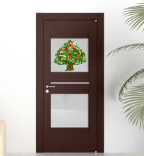 Load image into Gallery viewer, Christmas Tree Inscription New Year Wall Decal, Christmas Tree New Year Wall sticker, Christmas Tree New Year wall decor