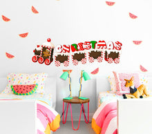 Load image into Gallery viewer, Train New Year Wall Decal, Train New Year Wall sticker, Train New Year wall decor