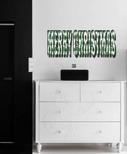 Load image into Gallery viewer, Merry Christmas Inscription Wall Decal, Merry Christmas Inscription Wall sticker, Merry Christmas Inscription wall decor