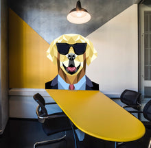 Load image into Gallery viewer, Stylish dog Wall Decal, Stylish dog Wall sticker, Stylish dog wall decor, Stylish dog Wall Art