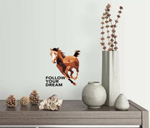 Load image into Gallery viewer, Horse Quote Dream Wall Decal, Horse Quote Dream Wall sticker, Horse Quote Dream wall decor, Horse Quote Dream Wall Art