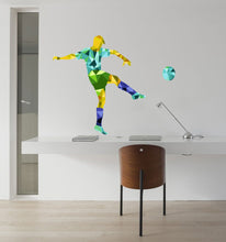 Load image into Gallery viewer, Football Wall Decal, Football Wall sticker, Football wall decor, Football Wall Art