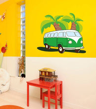 Load image into Gallery viewer, Surfing Van Wall Decal, Surfing Wall Sticker, Surfing Wall Art
