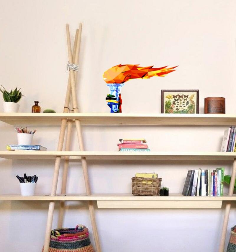 Olympic Flame Wall Decal, Olympic Flame Wall sticker, Olympic Flame wall decor, Olympic Flame Wall Art
