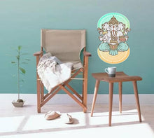 Load image into Gallery viewer, Ganesha Sticker, Ganesha Decal, Ganesha Wall Art