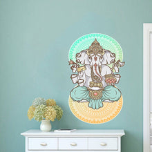Load image into Gallery viewer, Ganesha Sticker, Ganesha Decal, Ganesha Wall Art