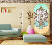 Load image into Gallery viewer, Ganesha Sticker, Ganesha Decal, Ganesha Wall Art