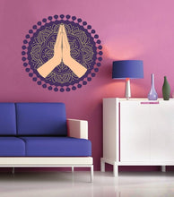 Load image into Gallery viewer, Hamsa Mandala Decal, Hamsa Sticker, Hamsa Decal