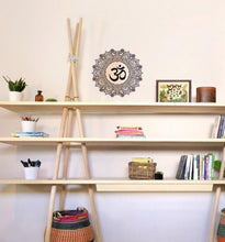 Load image into Gallery viewer, Boho Mandala OM Wall Decal, Boho Mandala OM Wall sticker, Boho Mandala OM wall decor