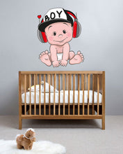 Load image into Gallery viewer, Little Boy Wall Decal, Little Boy Wall sticker, Little Boy wall decor