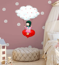 Load image into Gallery viewer, Little Girl Nursery Decal, Nursery Sticker, Nursery Wall Art