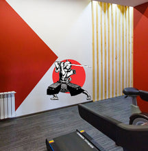 Load image into Gallery viewer, Samurai Wall Decal, Samurai Wall sticker, Samurai wall decor, Samurai Wall Art