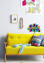 Load image into Gallery viewer, Colored Tree Wall Decal, Colored Tree Wall sticker, Colored Tree wall decor, Colored Tree Wall Art