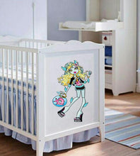 Load image into Gallery viewer, Girl with fish Tank Sticker, decal, Wall Art
