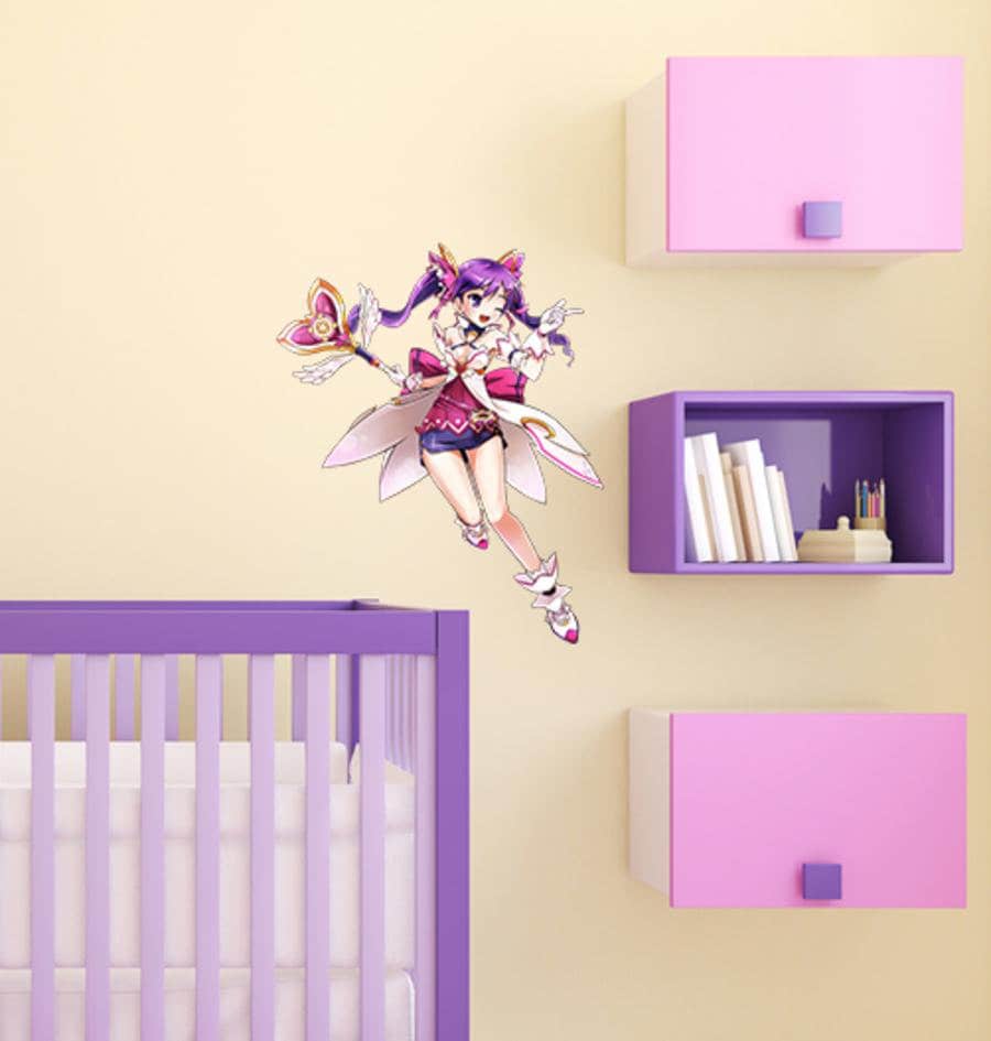 Anime Wall Art, Anime Sticker, Anime Decal