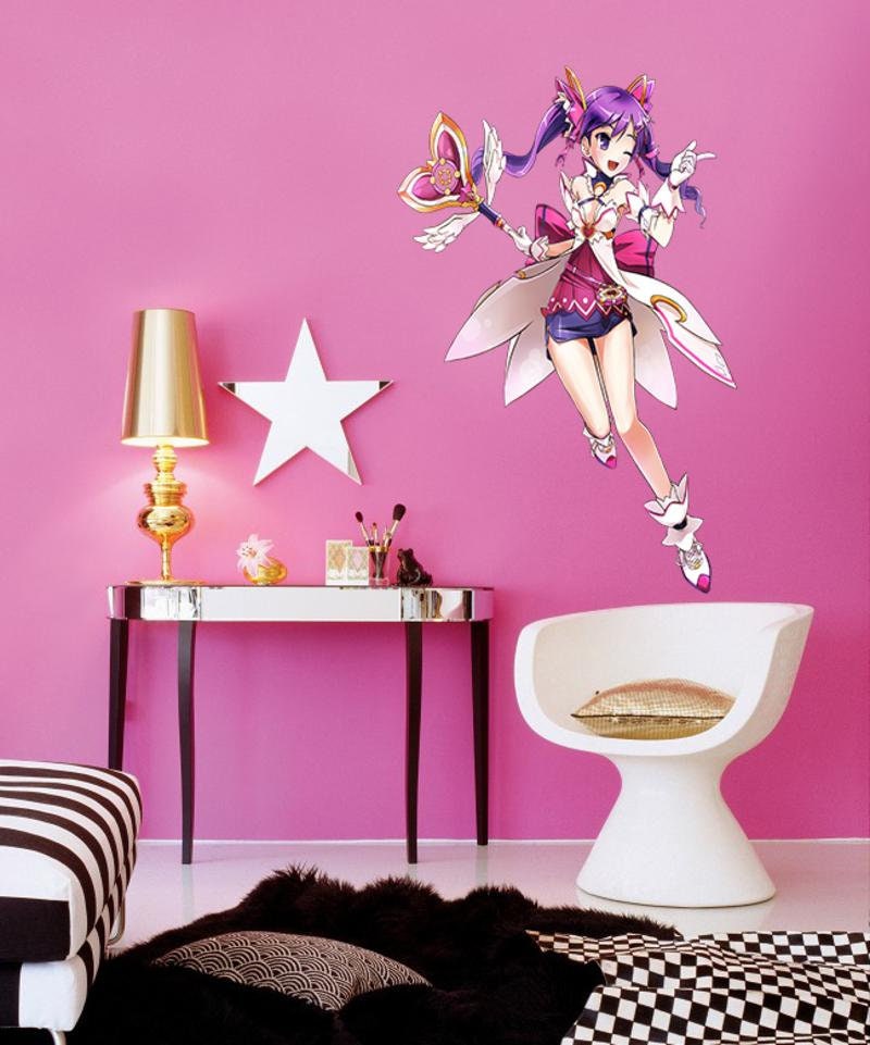 Anime Wall Art, Anime Sticker, Anime Decal