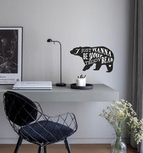 Load image into Gallery viewer, Teddy bear Wall Decal, Teddy bear Wall sticker, Teddy bear wall decor, Teddy bear Wall Art