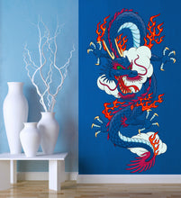 Load image into Gallery viewer, Dragon Sticker, Dragon Wall Decal