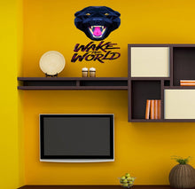 Load image into Gallery viewer, Wake The World Black Panther Polygonal Wall Decal