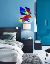 Load image into Gallery viewer, Bald Eagle Polygonal Wall Decal