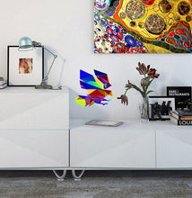 Load image into Gallery viewer, Bald Eagle Polygonal Wall Decal