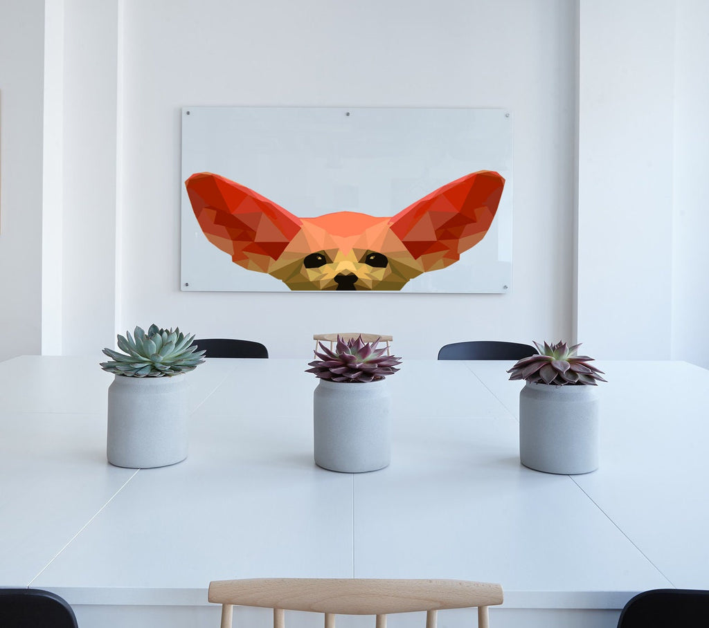 Chihuahua Polygonal Wall Decal