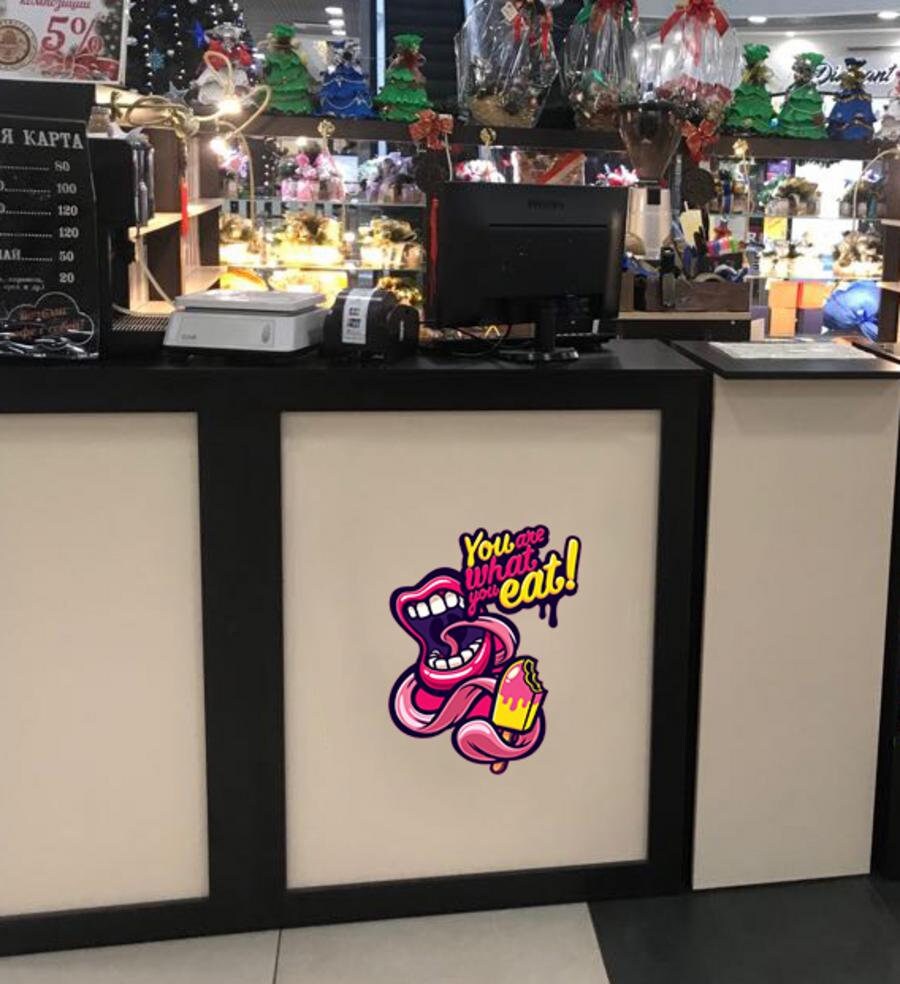 Ice Cream Wall Decal, Ice Cream Sticker