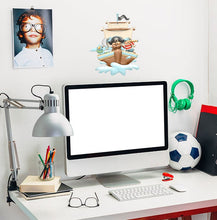 Load image into Gallery viewer, Pirates Ship Boys Room decal, sticker, Pirates Wall Decor