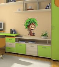 Load image into Gallery viewer, Tree House Wall Decal, Tree House Wall sticker, Tree House wall decor, Tree House Wall Art